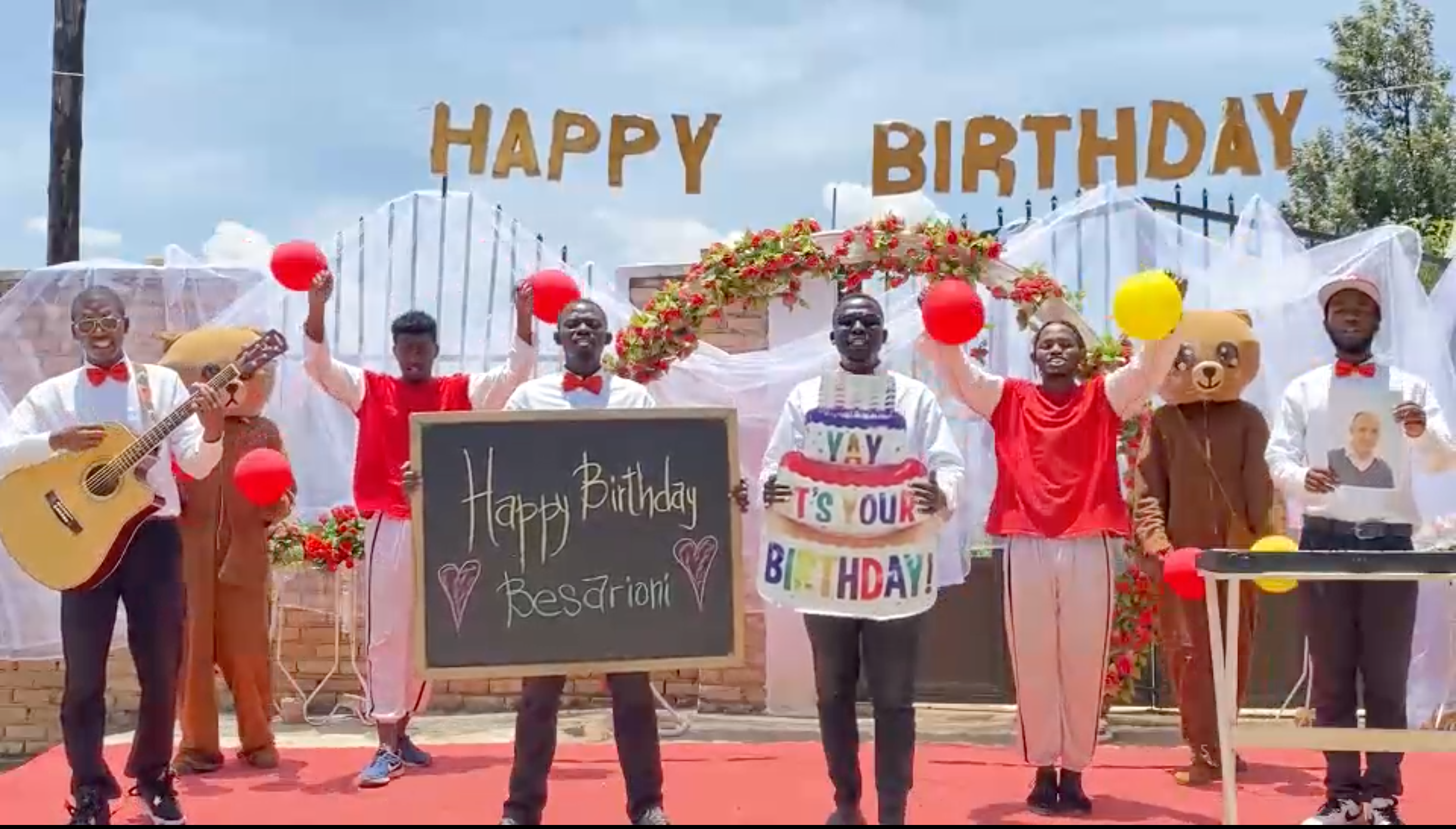 Personalised Funny Dancing Singing African Greeting Video Gift - Star Band - GreetReels - Unique Gift Ideas