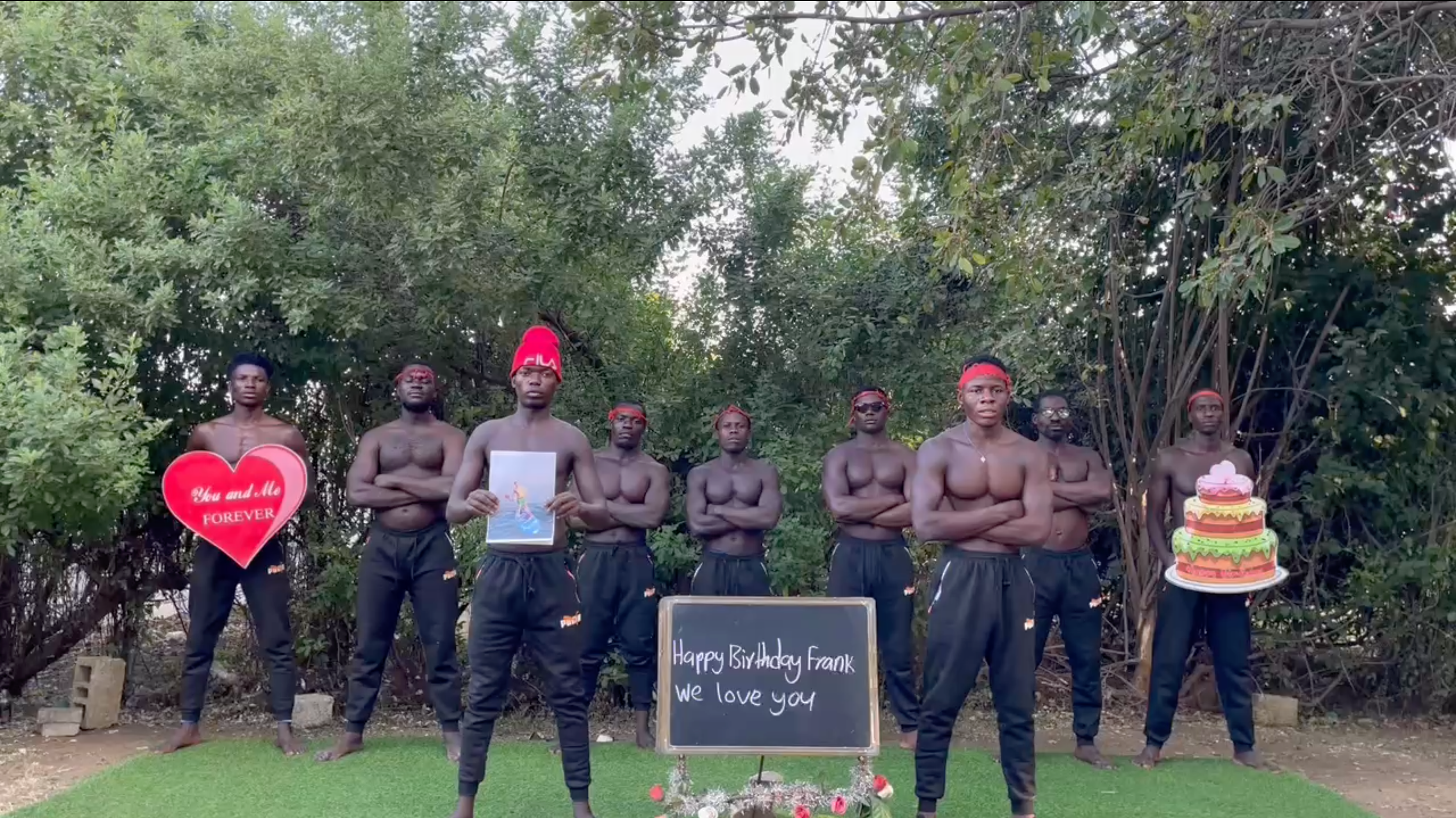 Personalised Funny Dancing Singing African Greeting Video Gift - Lion Team - GreetReels - Unique Gift Ideas