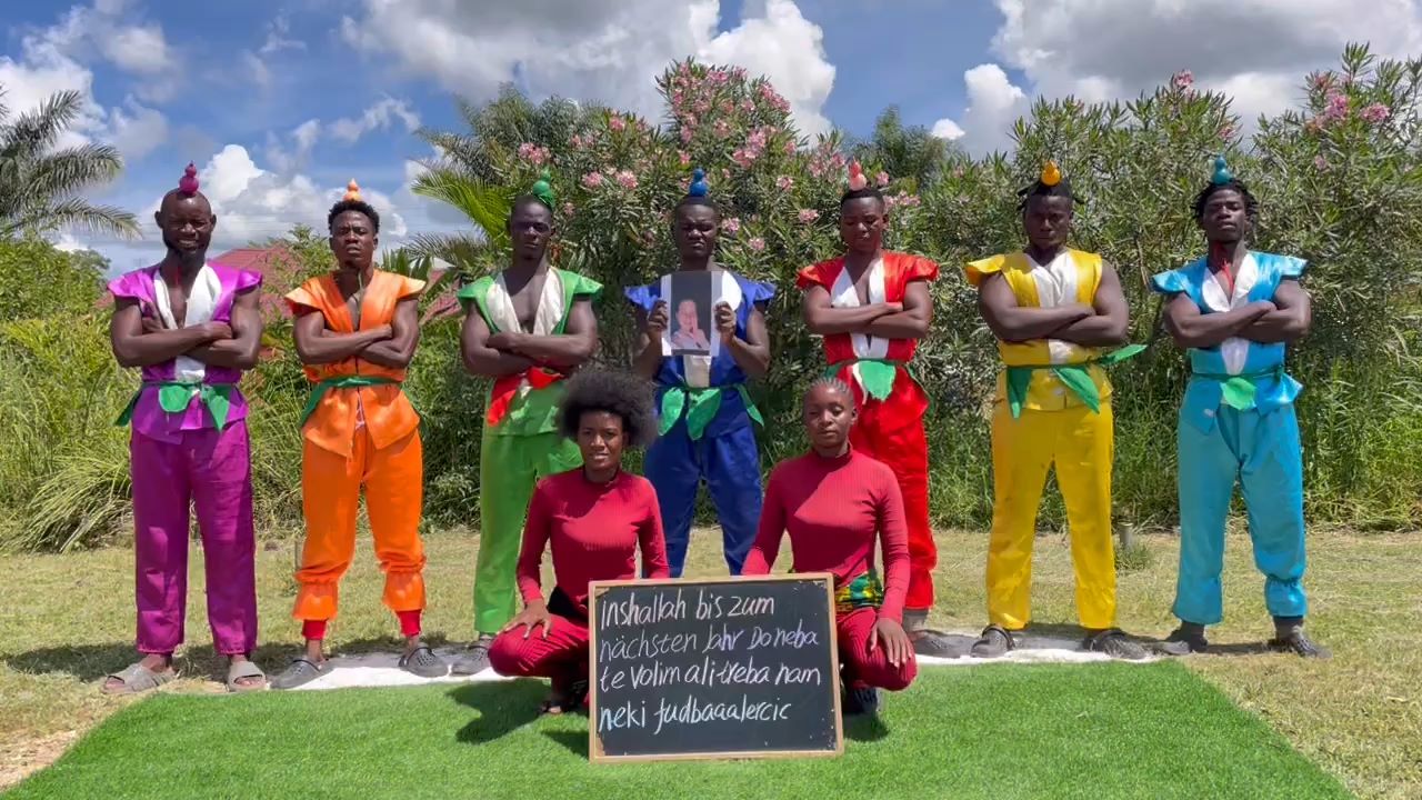 Copy of Personalised Funny Dancing Singing African Greeting Video Gift - Calabash Team - GreetReels - Unique Gift Ideas